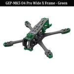 GEPRC GEP-MK5 Mark5 Wide X Carbon Fiber Frame, 5 Inch Lightweight & Durable Frame Kit Compatible with DJI O4 Pro FPV Drone - Image 2