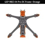 GEPRC GEP-MK5 Mark5 Wide X Carbon Fiber Frame, 5 Inch Lightweight & Durable Frame Kit Compatible with DJI O4 Pro FPV Drone - Image 3