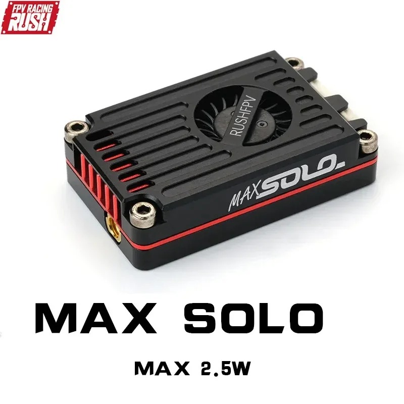 主图_03 Super Power 2.5W 48CH Long RUSHFPV Video Transmitter Module with CNC Metal Case for Fixed Wing RC Drones - Image 1