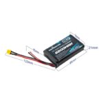 RadioMaster TX16S and BOXER Compatible 2S 6200mAh Lithium Battery, High Capacity Transmitter Power Pack - Image 2