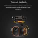 Skydroid C12 2K Thermal Imaging Camera with Dual Fill Lights, 3-Axis Gimbal Stabilizer and Dynamic Tracking - Image 3