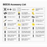 SpeedyBee Bee35 3.5 Inch FPV Freestyle Frame Kit 153mm Wheelbase with Built-in LED Lightweight Durable Design for Pro Drone Buil - Image 3