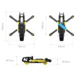 SpeedyBee Master 3X FPV Frame for 3-3.6 Inch Drones, Lightweight & Durable Carbon Fiber Design Compatible with Racing Drones - Image 2
